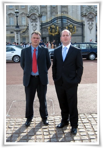 Recieving the Queen's Award